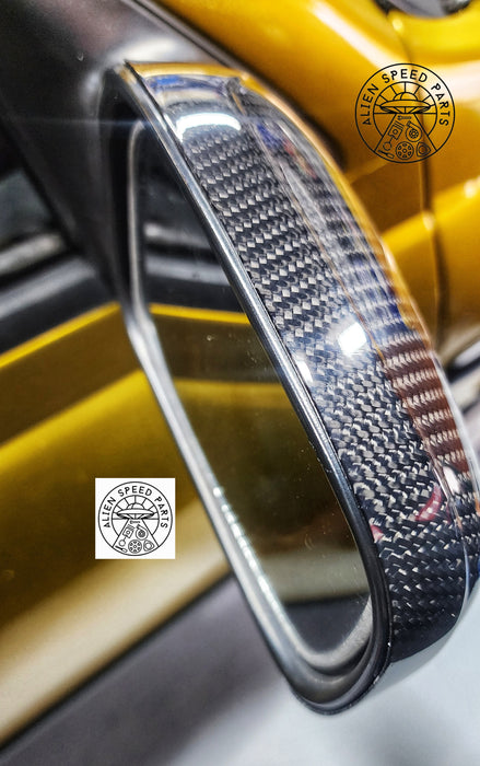 Carbon Fiber Wing Mirror Covers – Nissan Pulsar GTI‑R (RNN14 / N14)