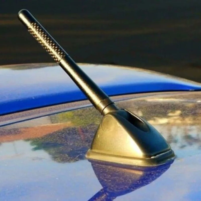 Short Carbon Car Aerial Antenna Kit – Fits Nissan Pulsar GTIR & Many More Threaded Mounts (12cm)
