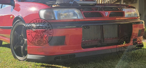 Universal Renault Laguna Front Splitter Fitted to GTIR Pulsar Bumber