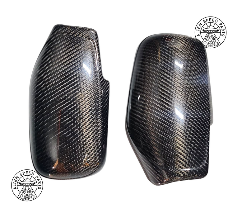 Carbon Fiber Wing Mirror Covers – Nissan Pulsar GTI‑R (RNN14 / N14)