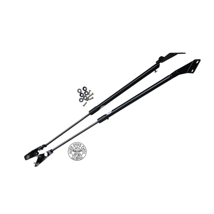 OEM-style gas struts for Pulsar N14 hatchback