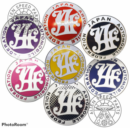 JAF Badges Multiple colours to choose from