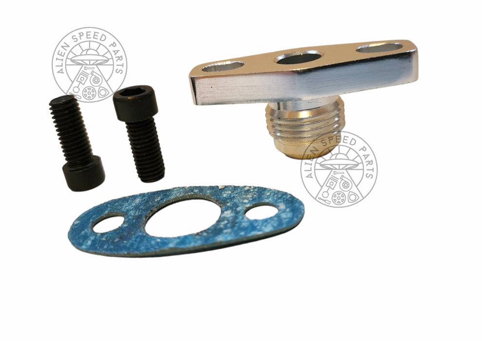 Turbo Oil Return/Drain Flange Adapter AN10 for GT28 GT30 GT35 T25