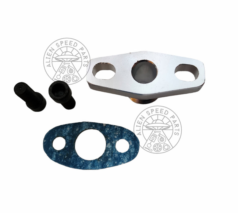 Turbo Oil Return/Drain Flange Adapter AN10 for GT28 GT30 GT35 T25