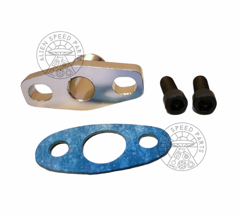 Turbo Oil Return/Drain Flange Adapter AN10 for GT28 GT30 GT35 T25