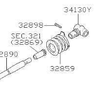 Nissan Pulsar GTI-R Striking Rod / Gear Shift Rod Seal & Boot Kit