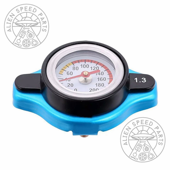 Radiator Cap 1.3 Bar With Built In Temp Gauge.