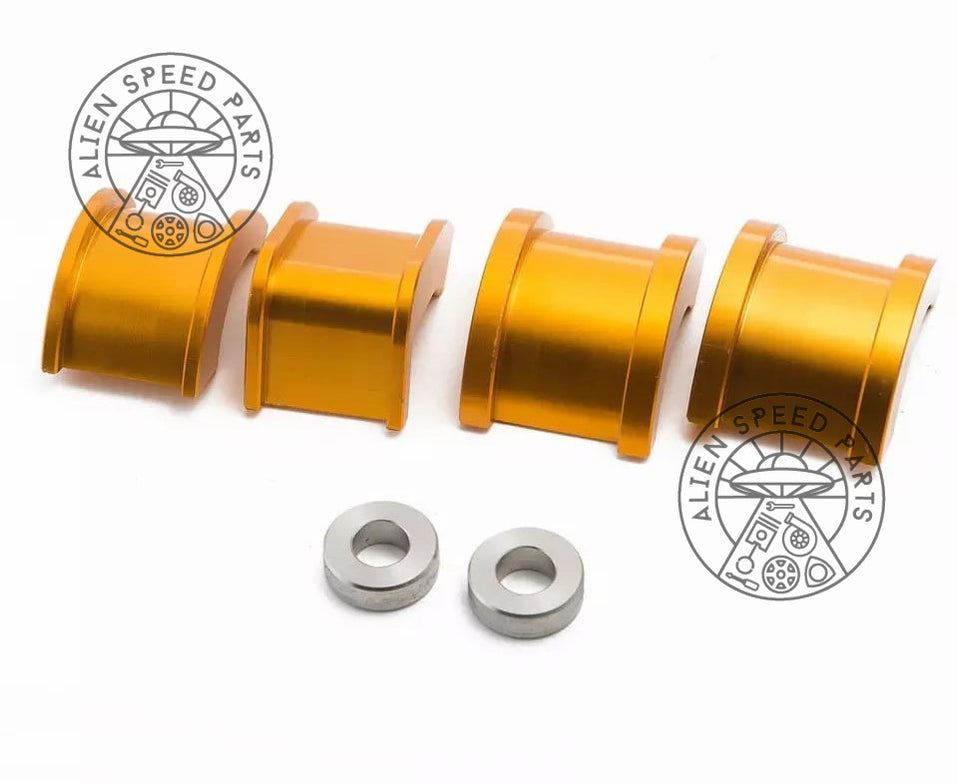 Silvia S14 S15 Steering Rack Alloy Bushes — Alien Speed Parts