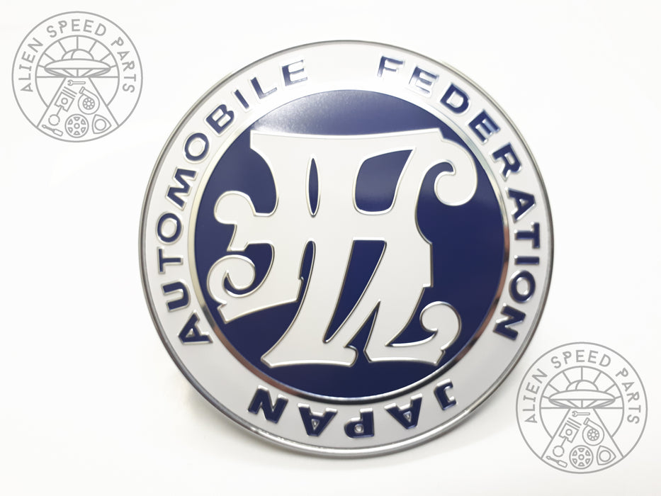 Japanese Automobile Federation Badge JAF