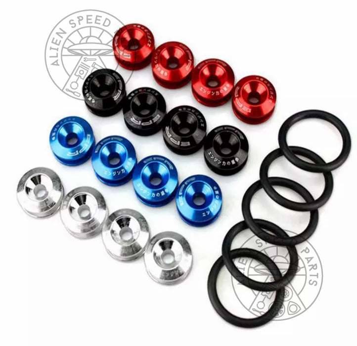 Anodized Quick Release Bumper/Hatch Fastener Kit