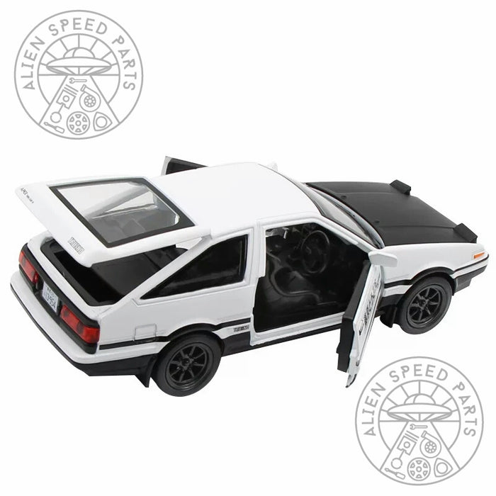 Model Toyota AE86 Initial D 1/28 Metal Body