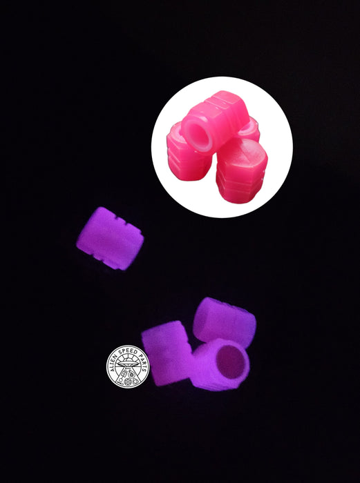 Glow in the Dark Valve Caps