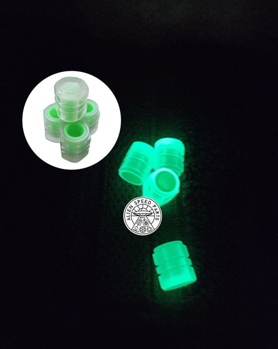 Glow in the Dark Valve Caps