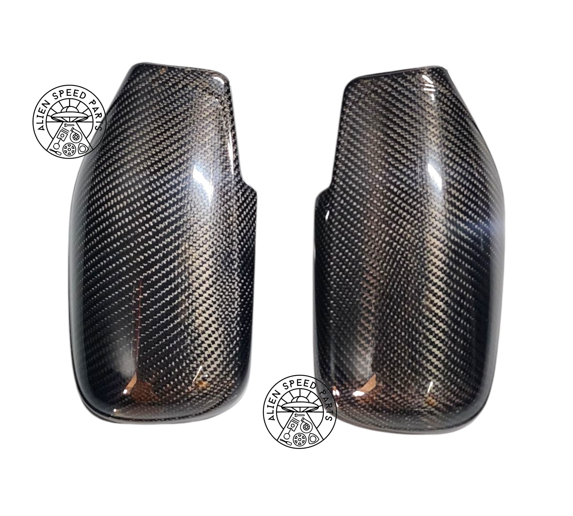 Wing Covers Carbon Fiber Wing Mirror Covers – Nissan Pulsar GTI‑R (RNN14 / N14 ...