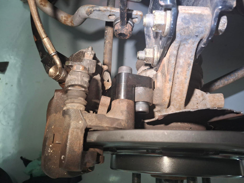 Nissan Pulsar GTIR Upgraded Rear Brake Rotors & Caliper Adaptor