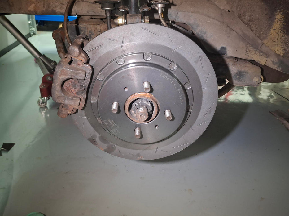 Nissan Pulsar GTIR Upgraded Rear Brake Rotors & Caliper Adaptor