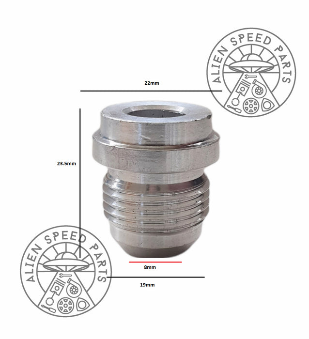 AN Alloy Weld-On Fitting - High Quality - AN6 AN8 AN10 AN12 AN16