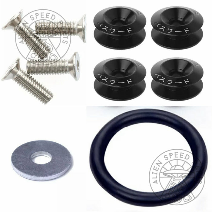 Anodized Quick Release Bumper/Hatch Fastener Kit