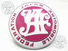 JAF Badge Pink 