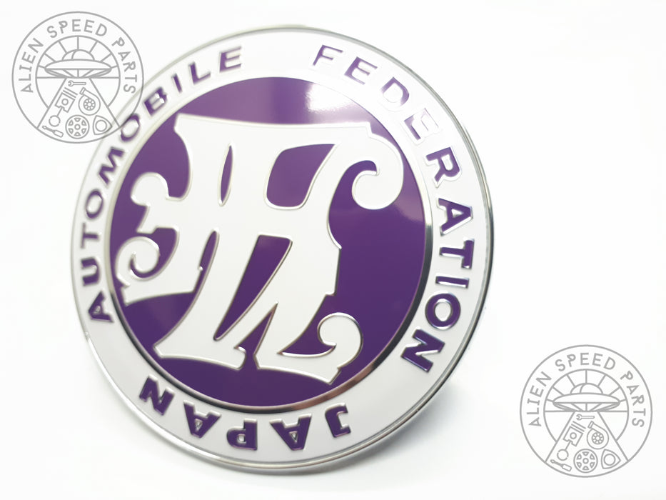 JAF Badge Purple 
