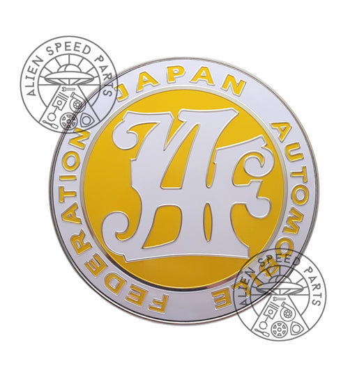 JAF Badge Yellow