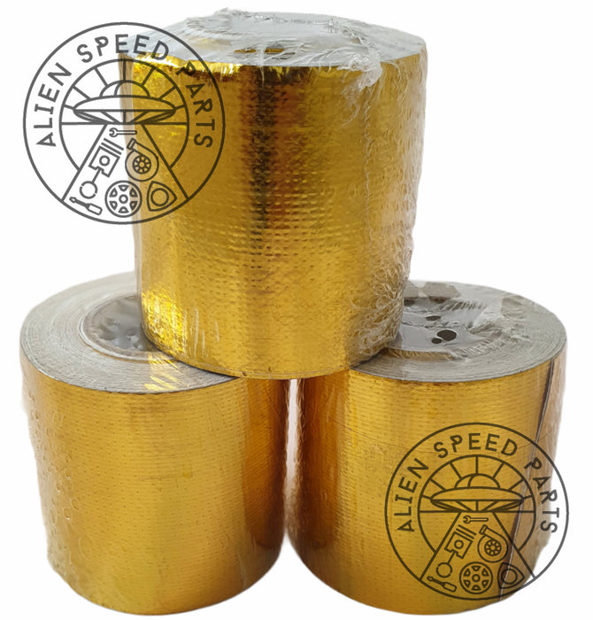 Heat Reflective Tape - Silver & Gold