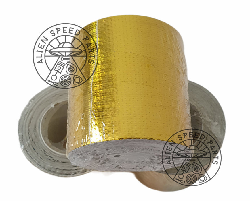 Heat Reflective Tape - Silver & Gold