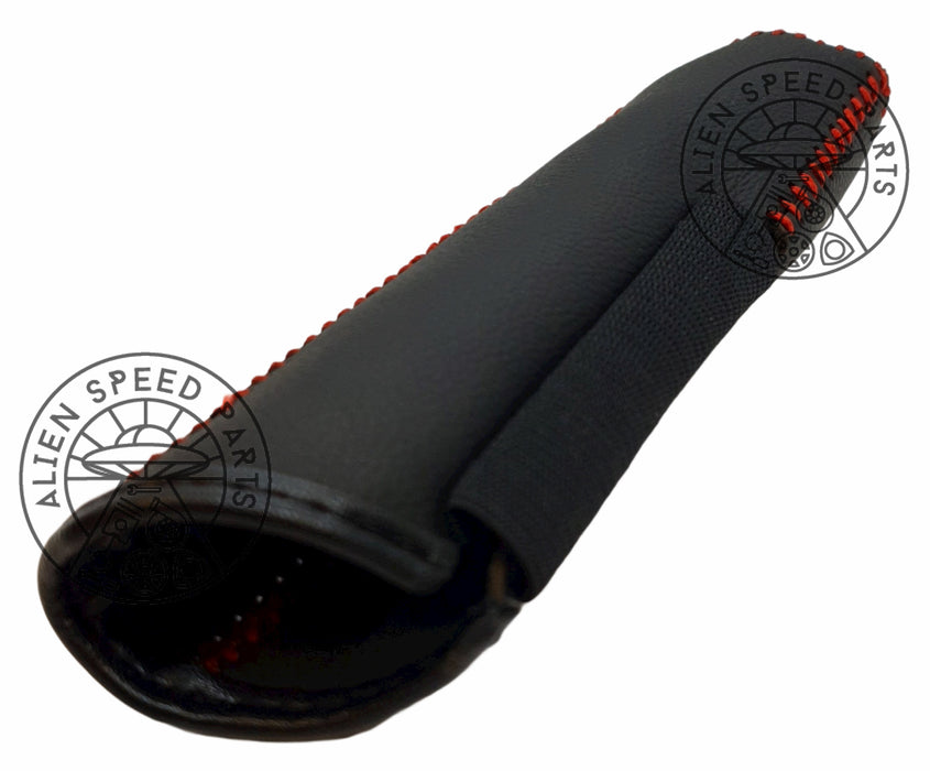 Handbrake Cover / Sleeve - Black Stitch  (SHORT Length)