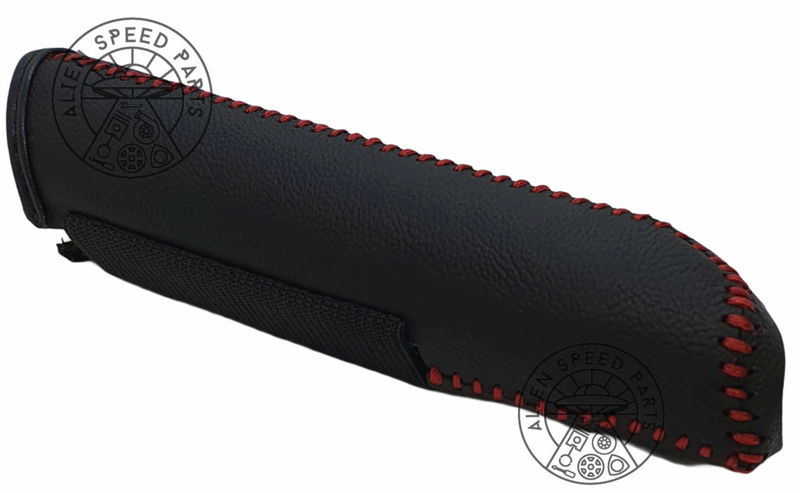 Handbrake Cover / Sleeve - Black Stitch  (SHORT Length)