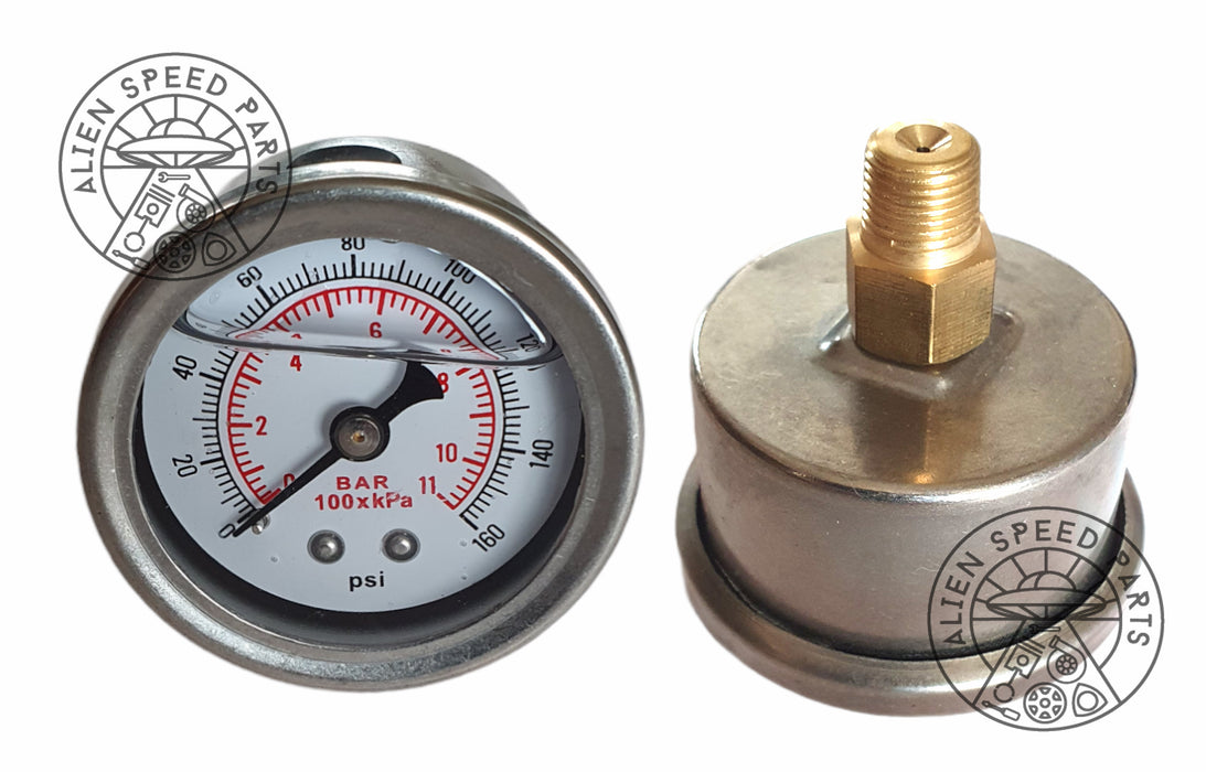 Fuel Pressure Gauge 0-160PSI