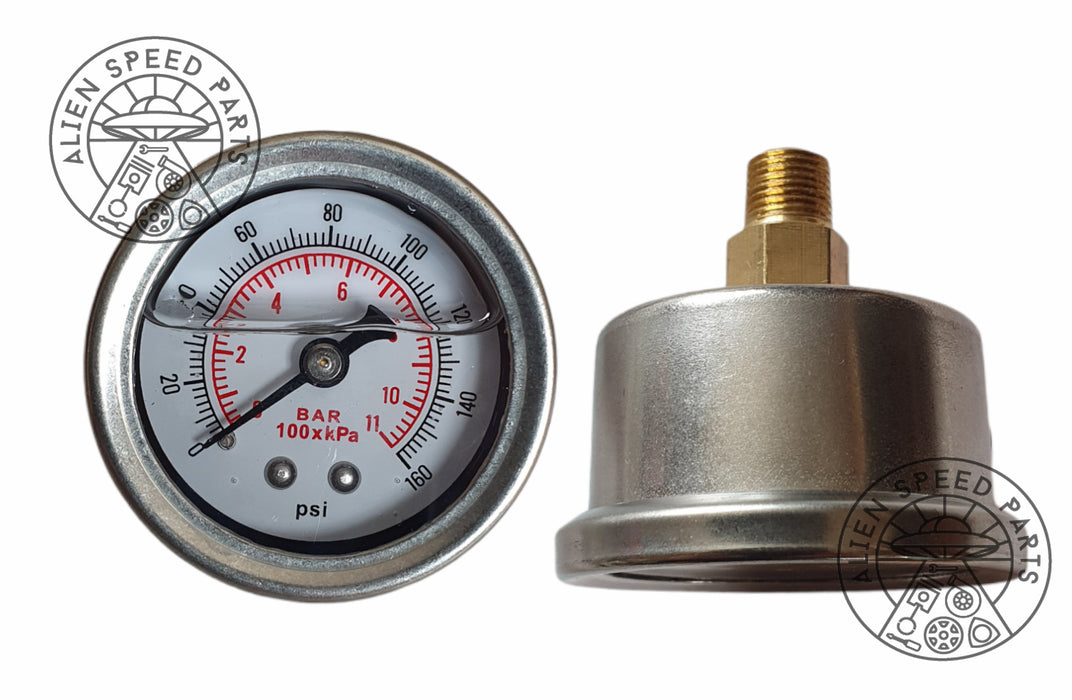 Fuel Pressure Gauge 0-160PSI