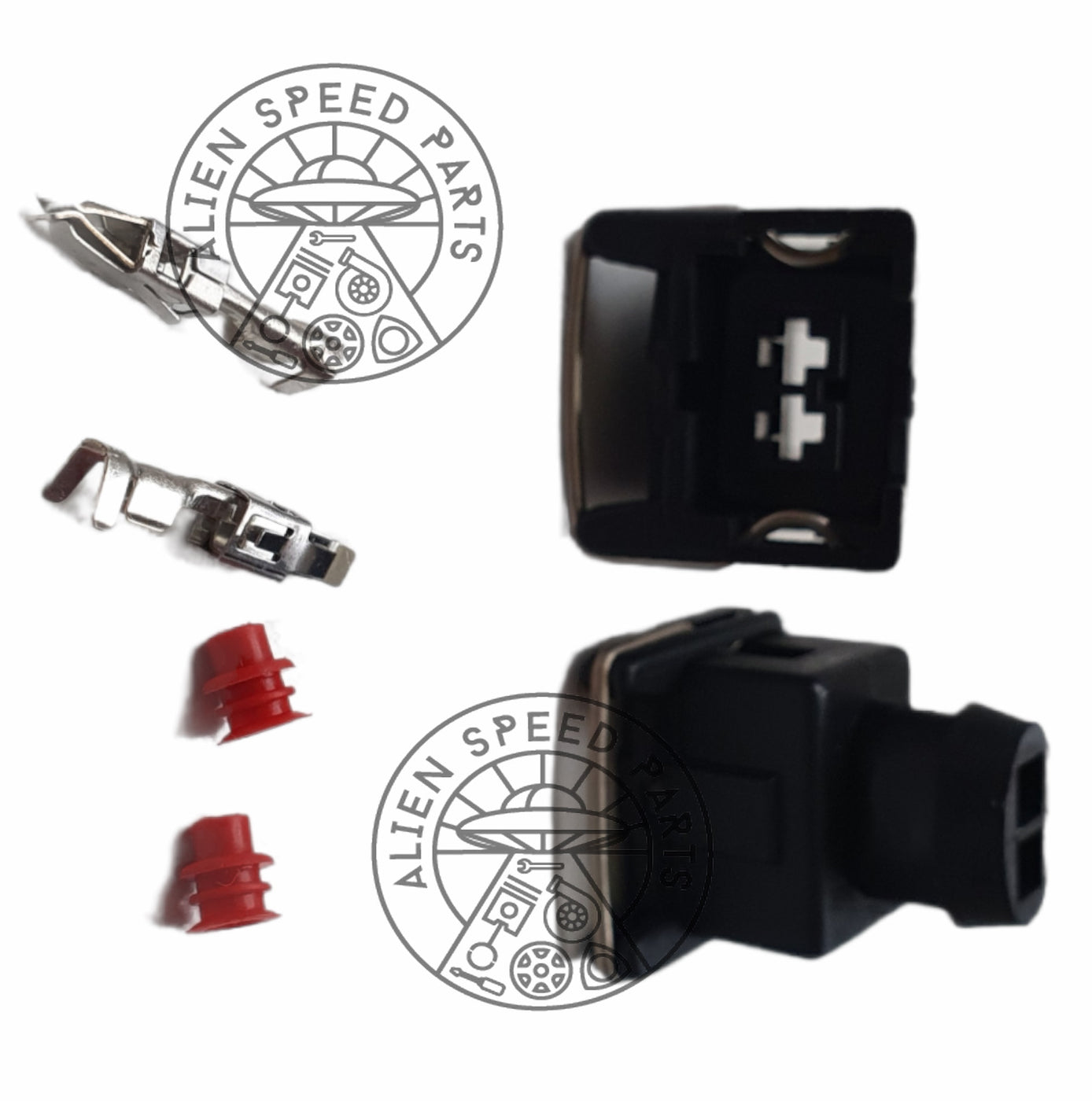 EV1 / EV6 Denso/Bosch Injector Plug Kit — Alien Speed Parts