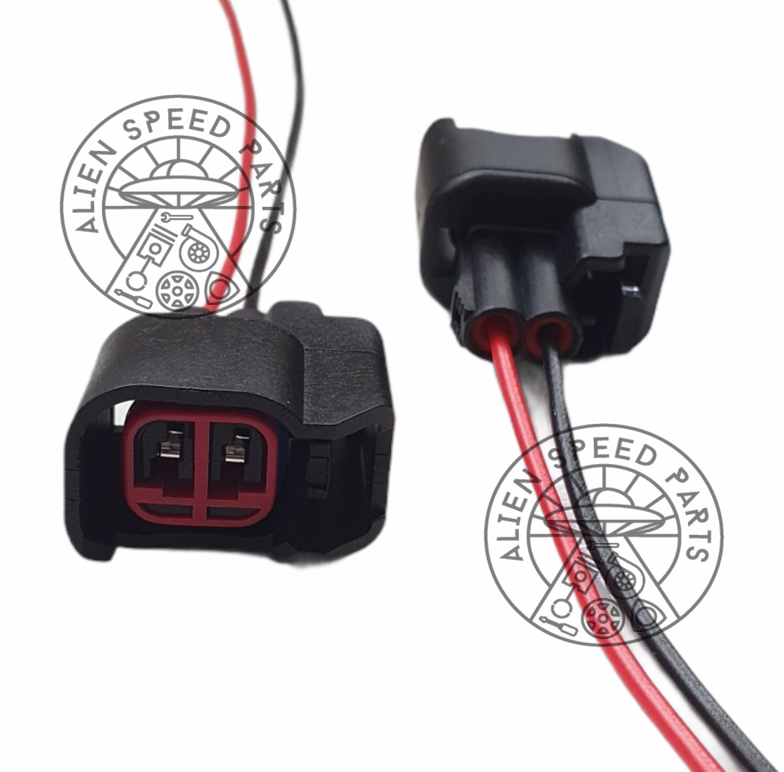 Alien Tech Coding Injectors EV14 Injector Plug Kit With Wiring — Alien Speed Parts