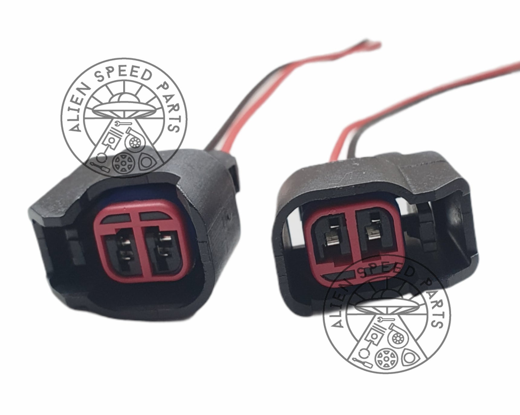 Alien Tech Coding Injectors EV14 Injector Plug Kit With Wiring — Alien Speed Parts