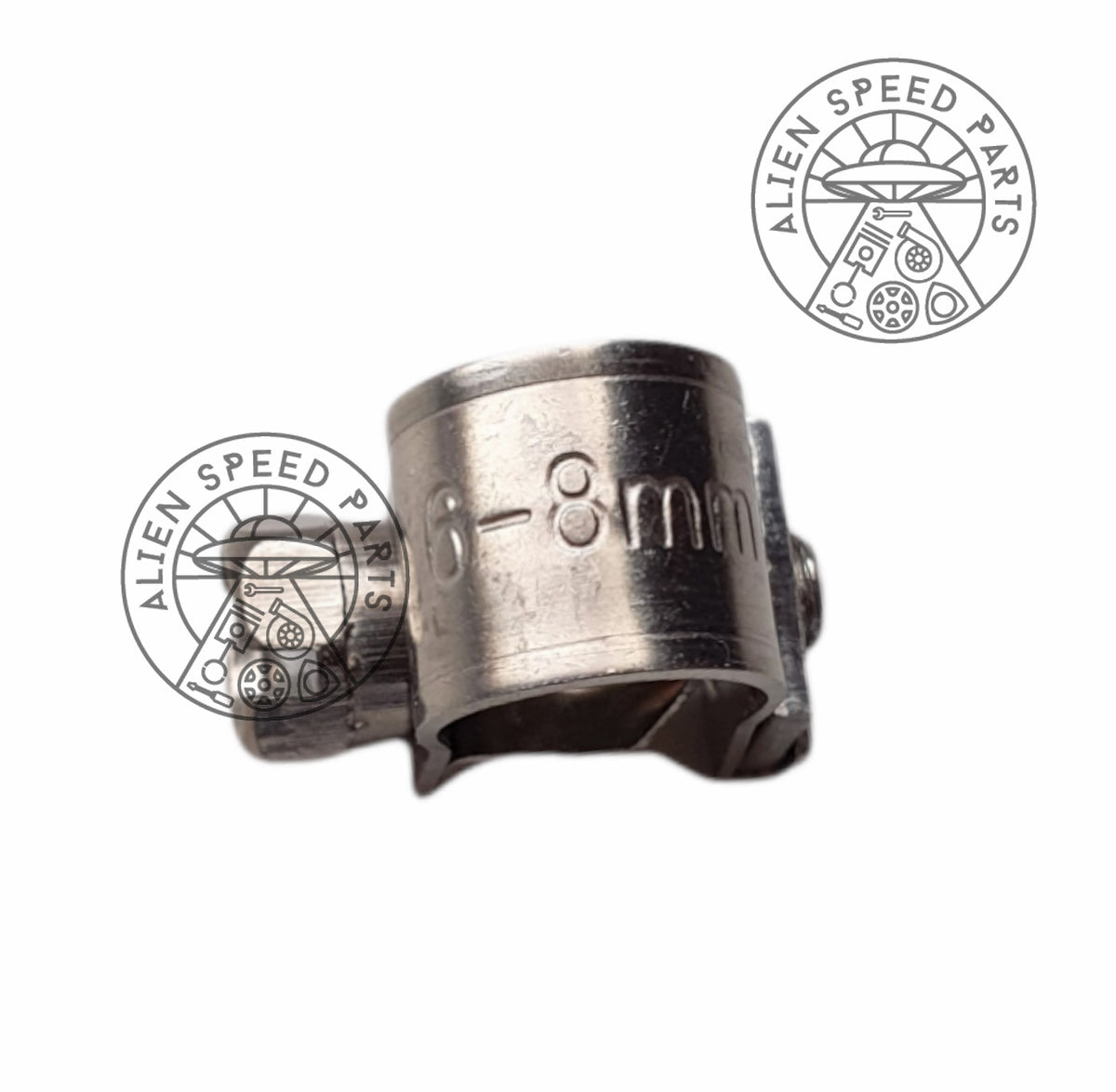 EFI Stainless Adjustable Hose Clamps Many Sizes — Alien Speed Parts