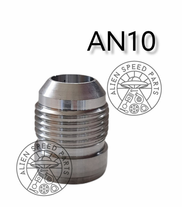 AN Alloy Weld-On Fitting - High Quality - AN6 AN8 AN10 AN12 AN16