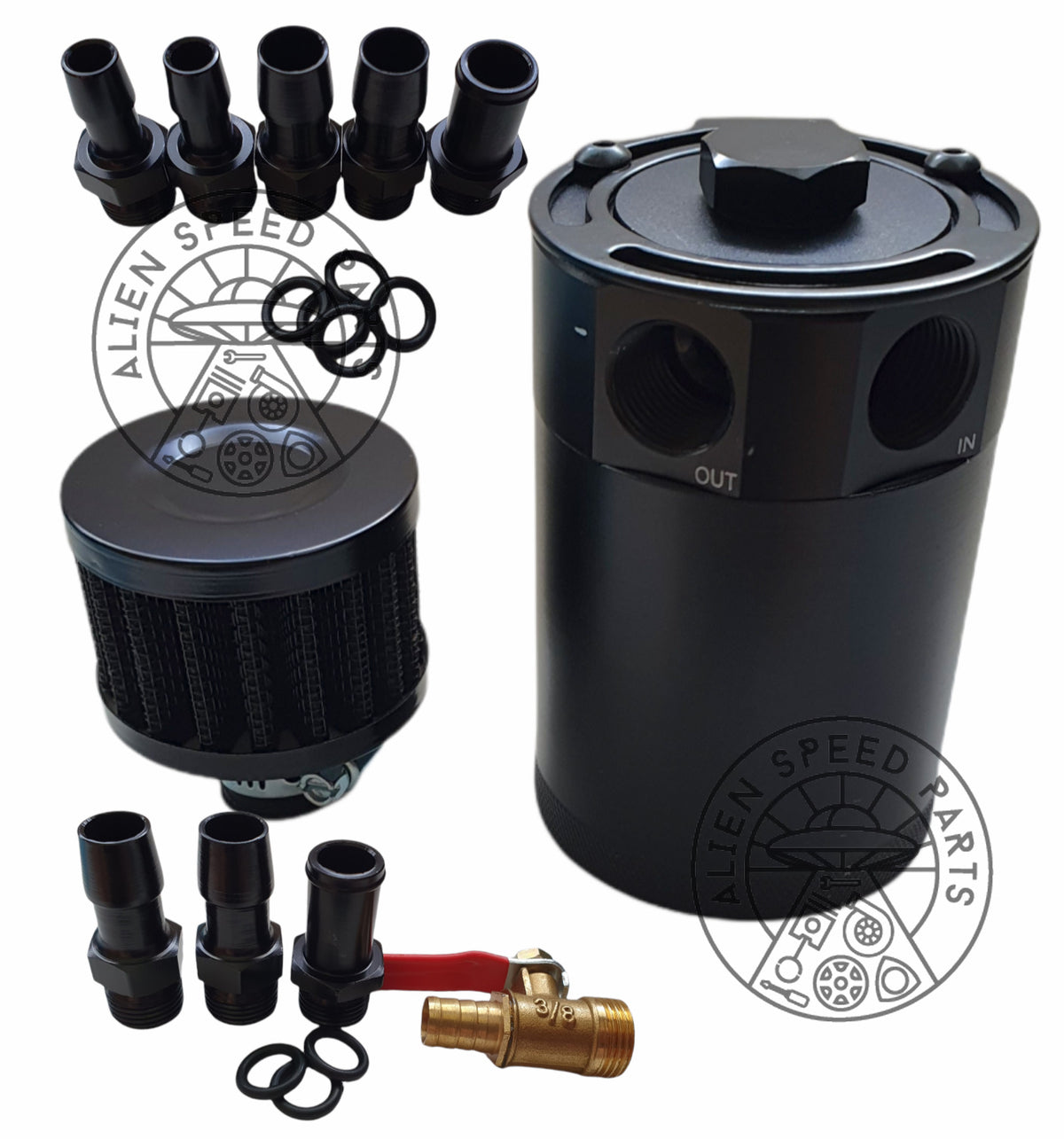 Oil Catch Can Kit With Fittings Billet Black Alien Speed Parts   PhotoRoom 20211229 133019 1 1200x1285 