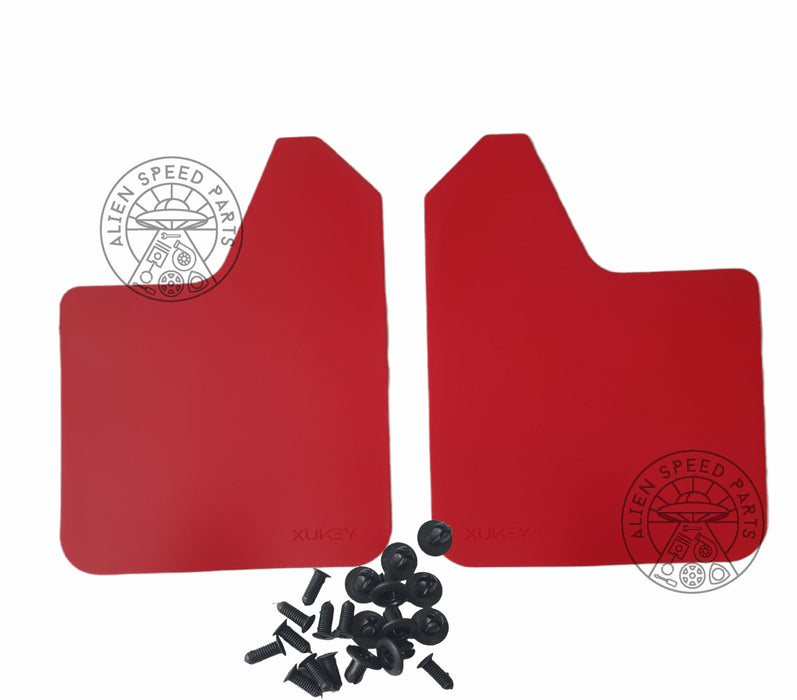 Rally Mudflaps Universal Fit - Red or Black