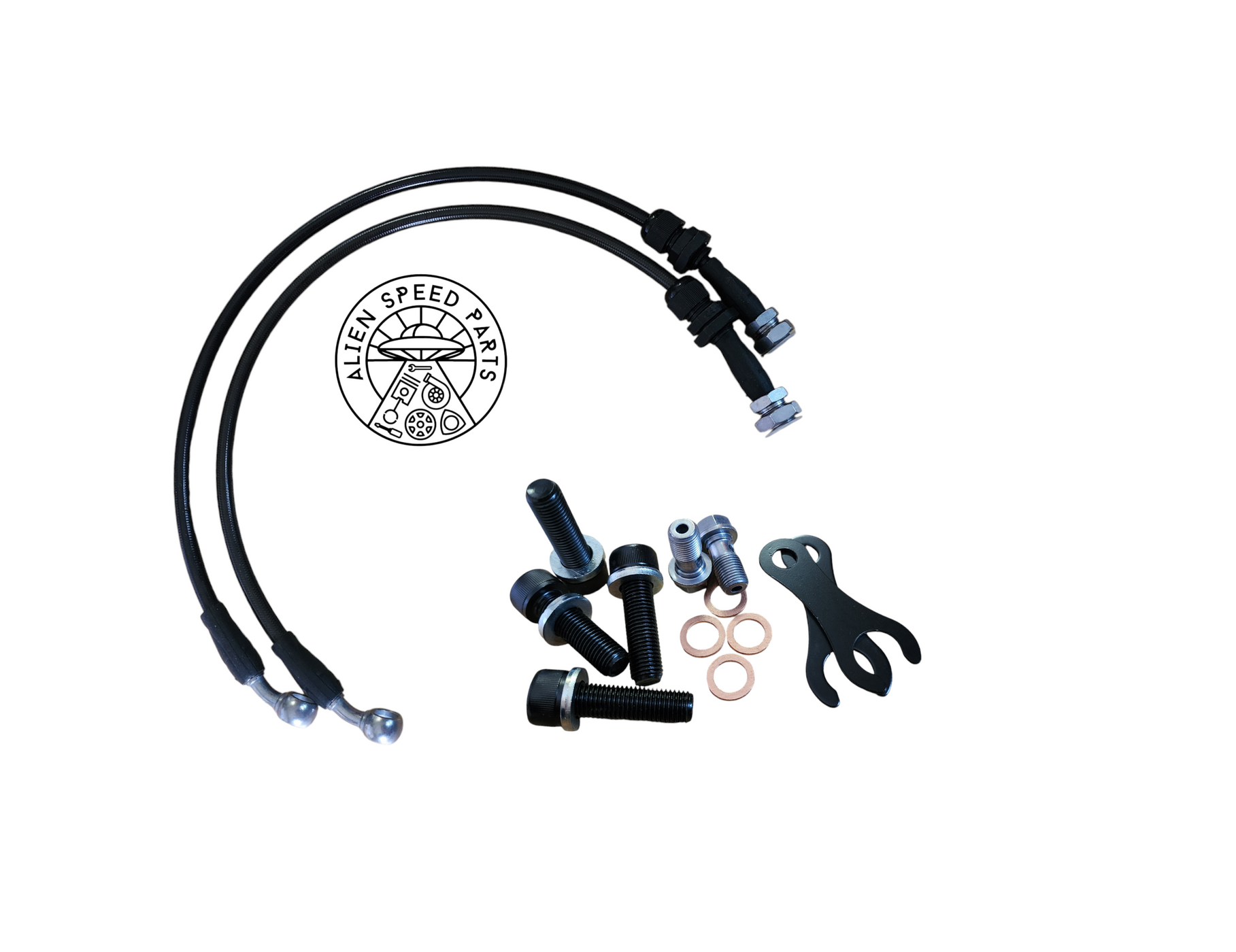 Nissan Pulsar GTiR 6 Pot Mini Brake Kit — Alien Speed Parts
