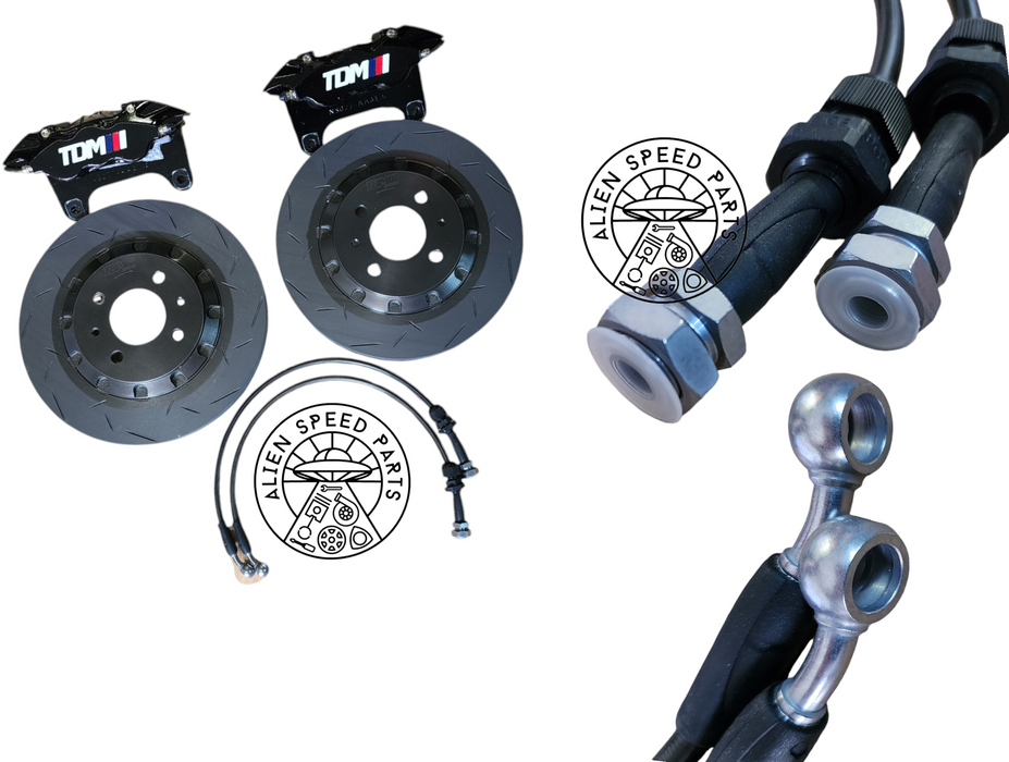 Nissan Pulsar GTiR 6 Pot Mini Brake Kit