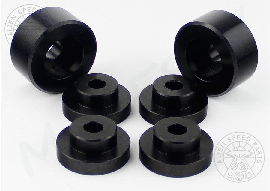 Diff Bushes Rear Diff Bushes Billet Alloy Solid - R32 R33 R34 S14 S15 300ZX!! R200 ...
