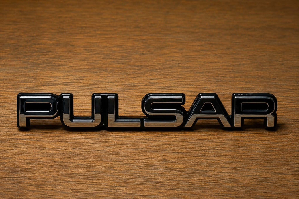 Nissan Pulsar Rear "PULSAR" Boot Lettering – OEM Style Replacement (N14 / RNN14)