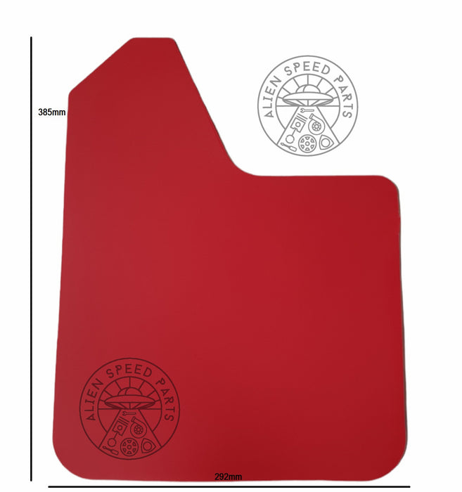 Rally Mudflaps Universal Fit - Red or Black